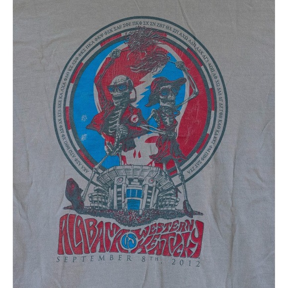 Alabama Football Vs Western Kentucky Game Day T-Shirt September 8th 2012 Size L - Picture 2 of 6